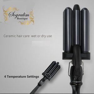 Three barrel Wave Cruling Iron